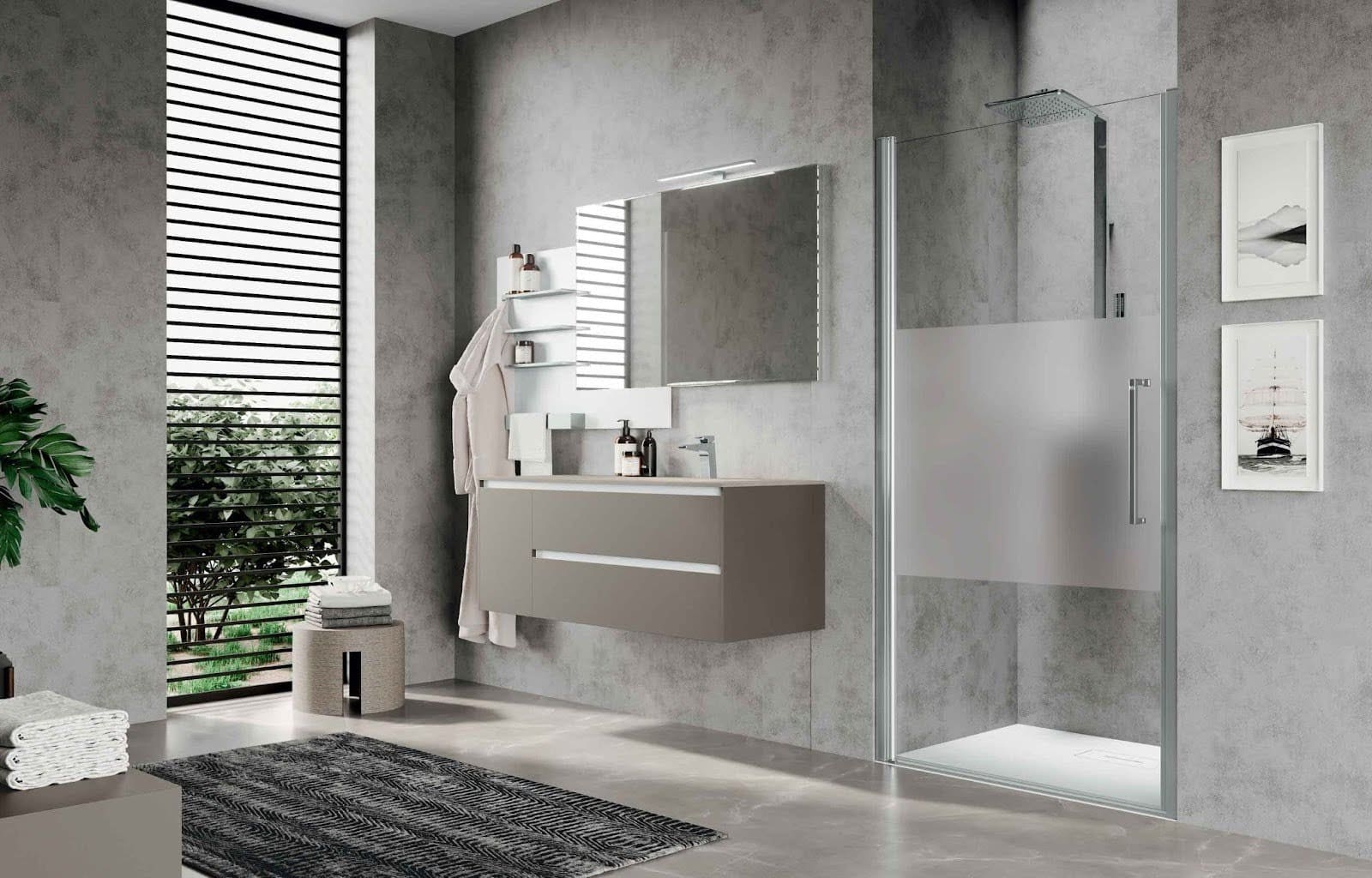 Types de verre pour paroi de douche