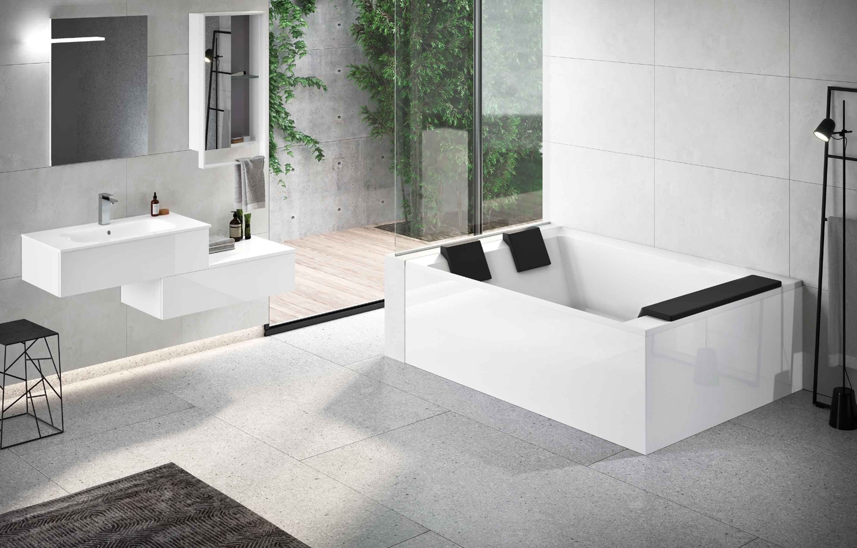 Baignoires - Divina Dual - en angle