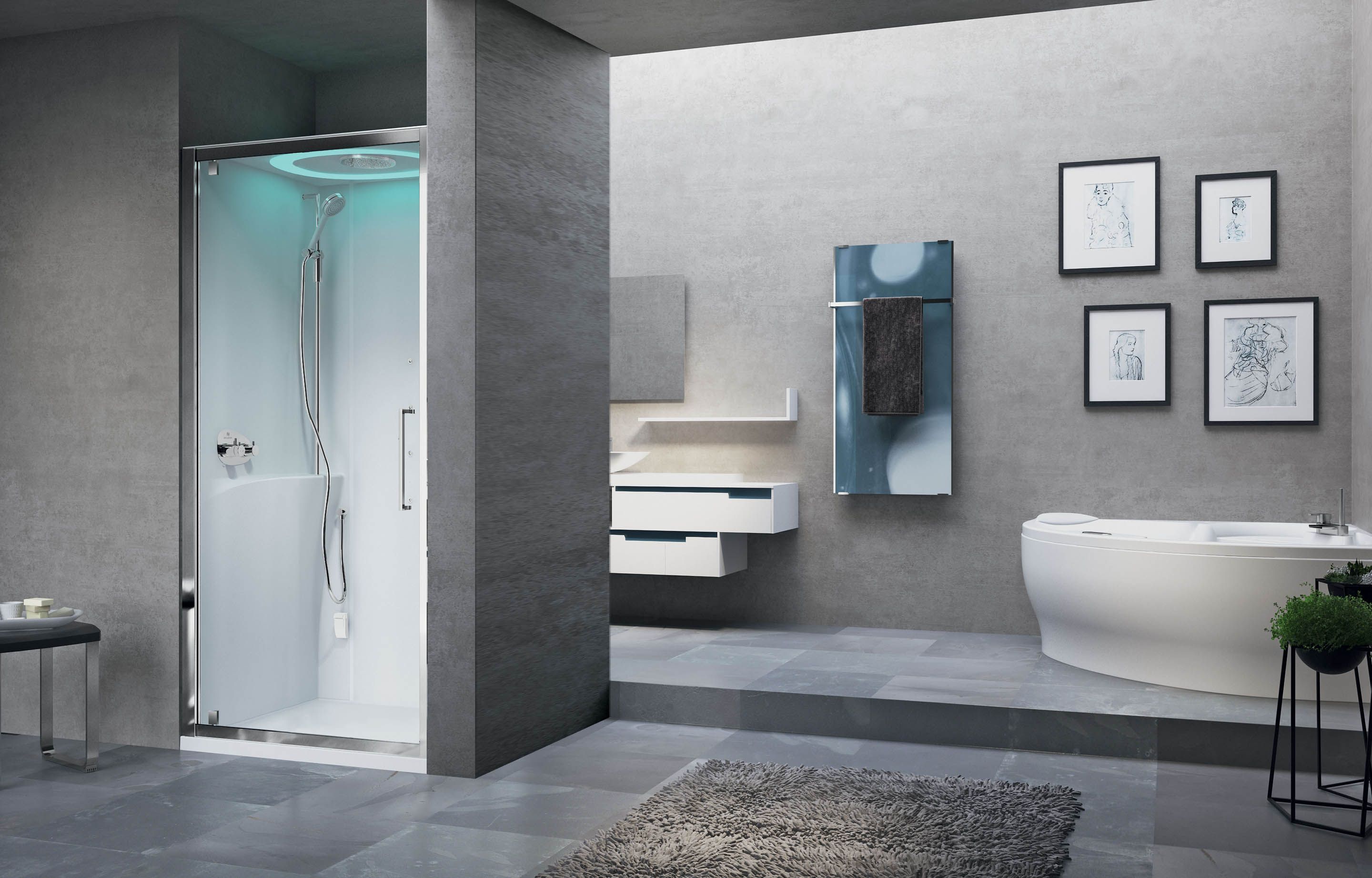 Cabines de douche - Eon G en niche