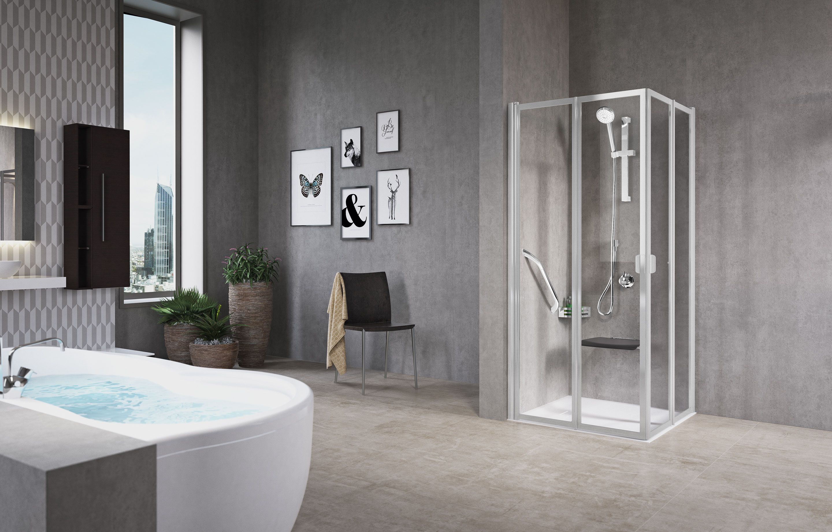 Parois de douche - Free 2 A version haute
