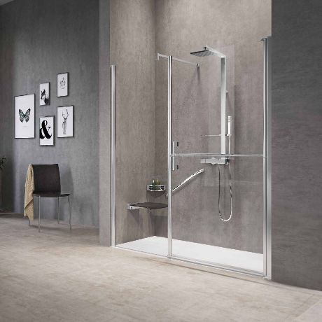 Parois de douche - Free 1 G+F en alignement