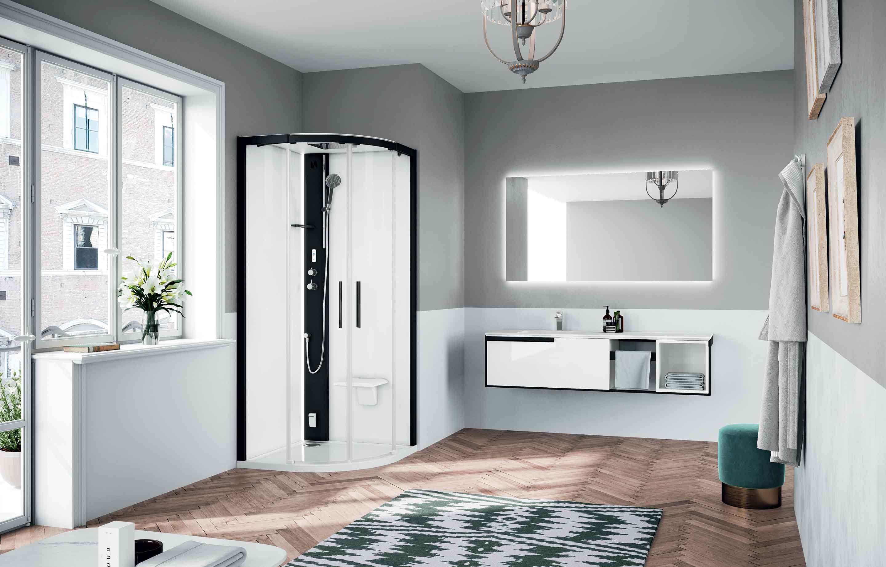 Cabines de douche - Glax 1 R