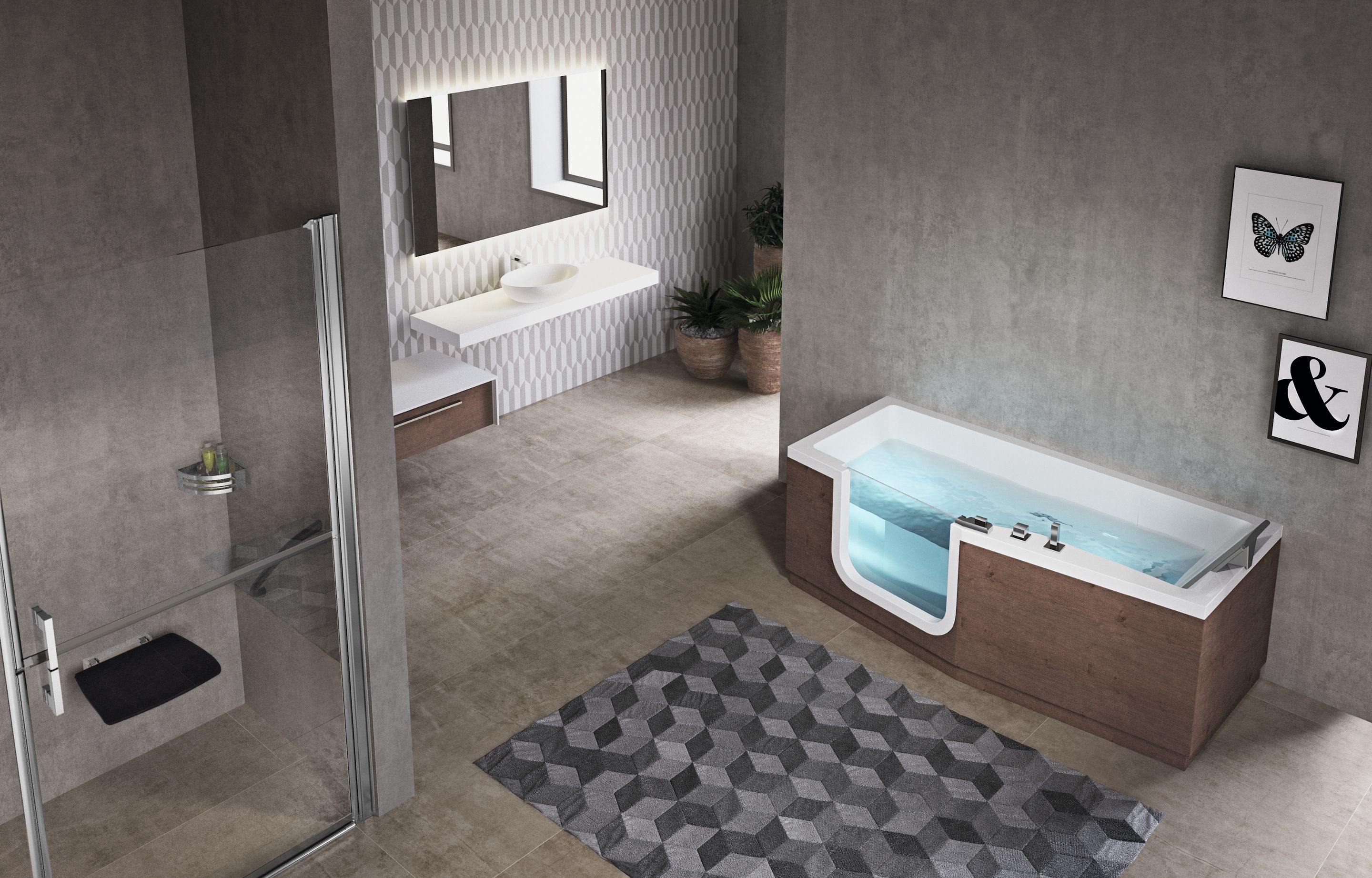 Baignoires - Iris