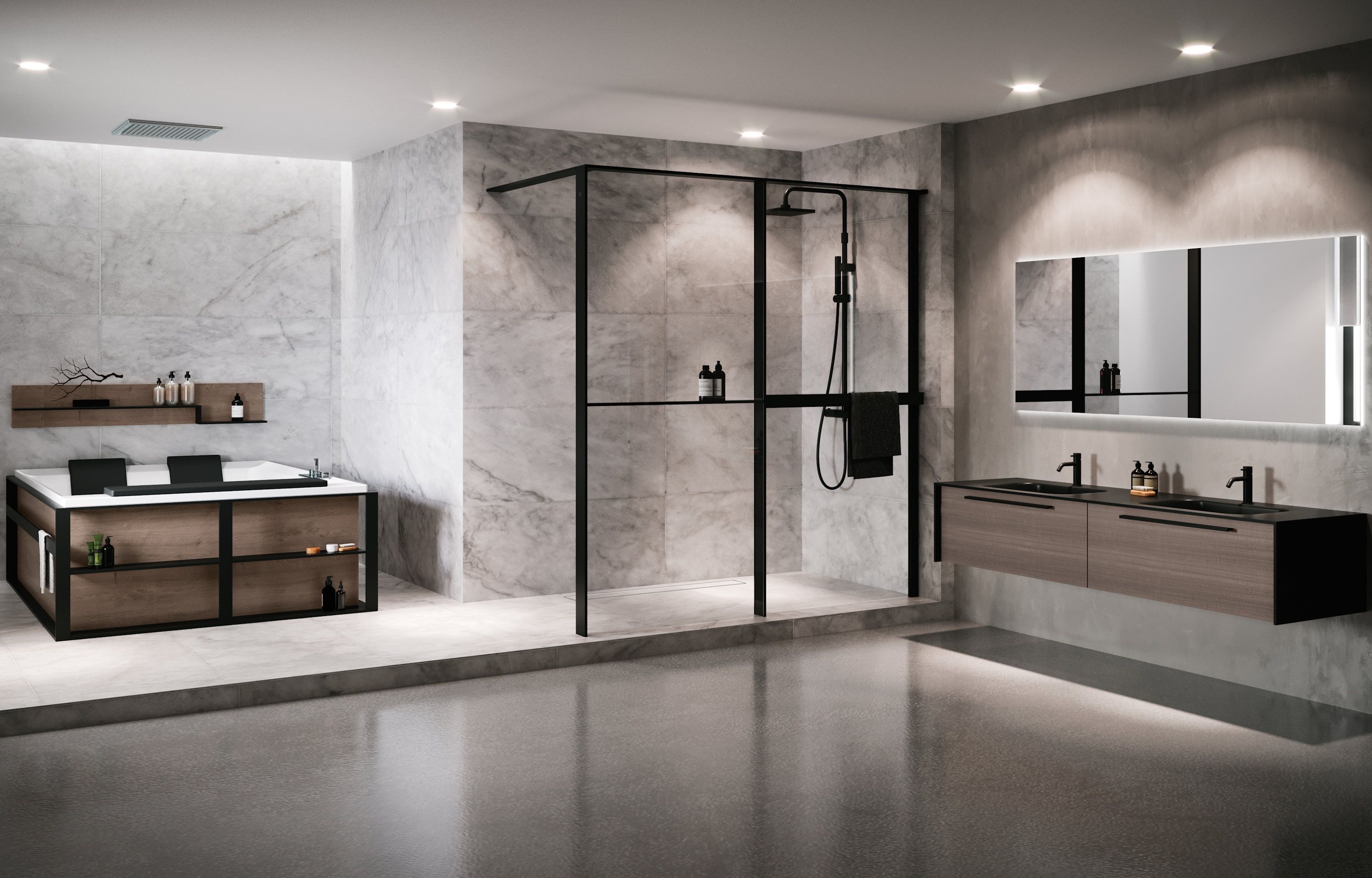 Espaces douche - Kuadra HWZ1 Frame