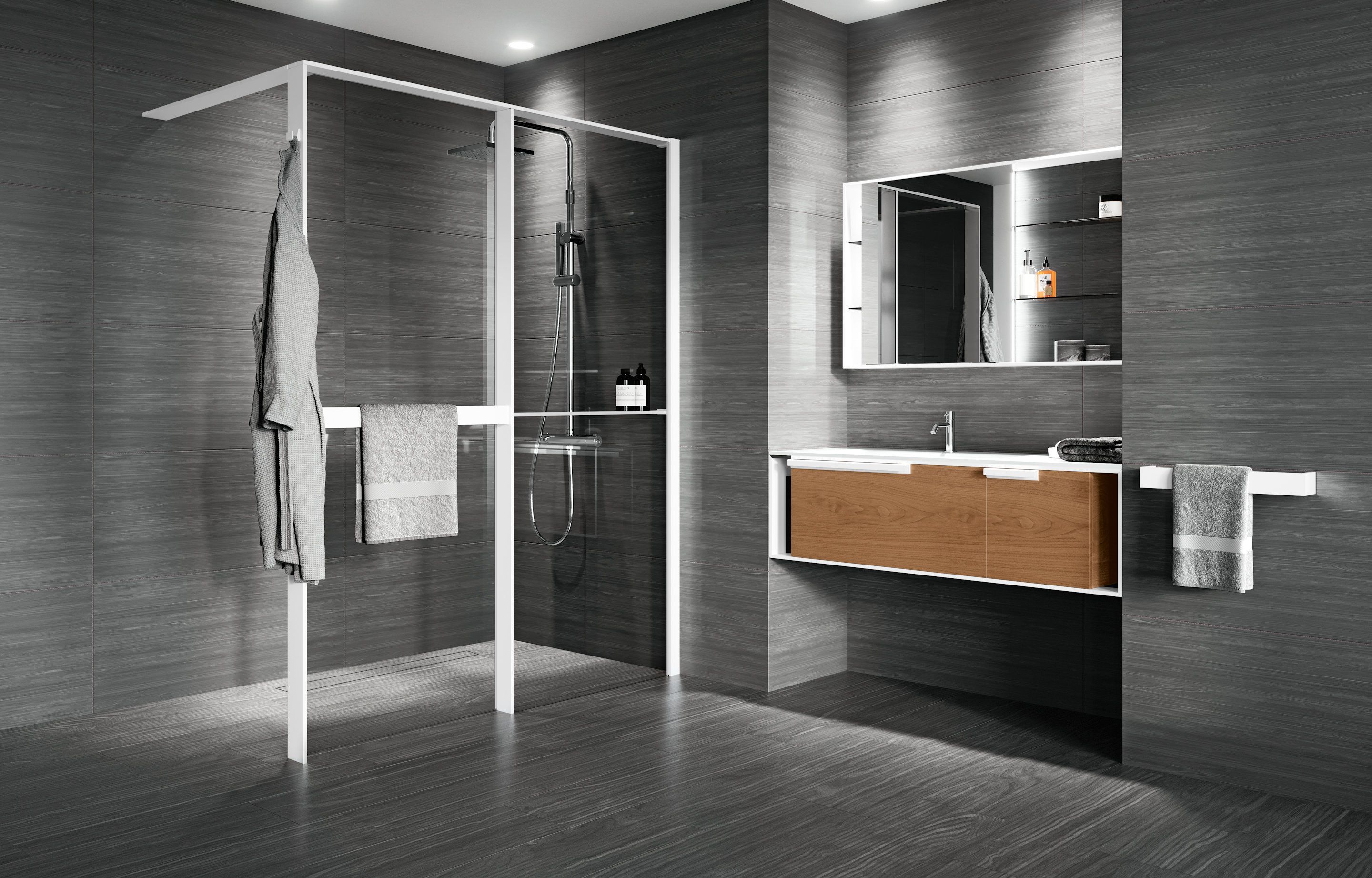 Espaces douche - Kuadra HWZ2 Frame