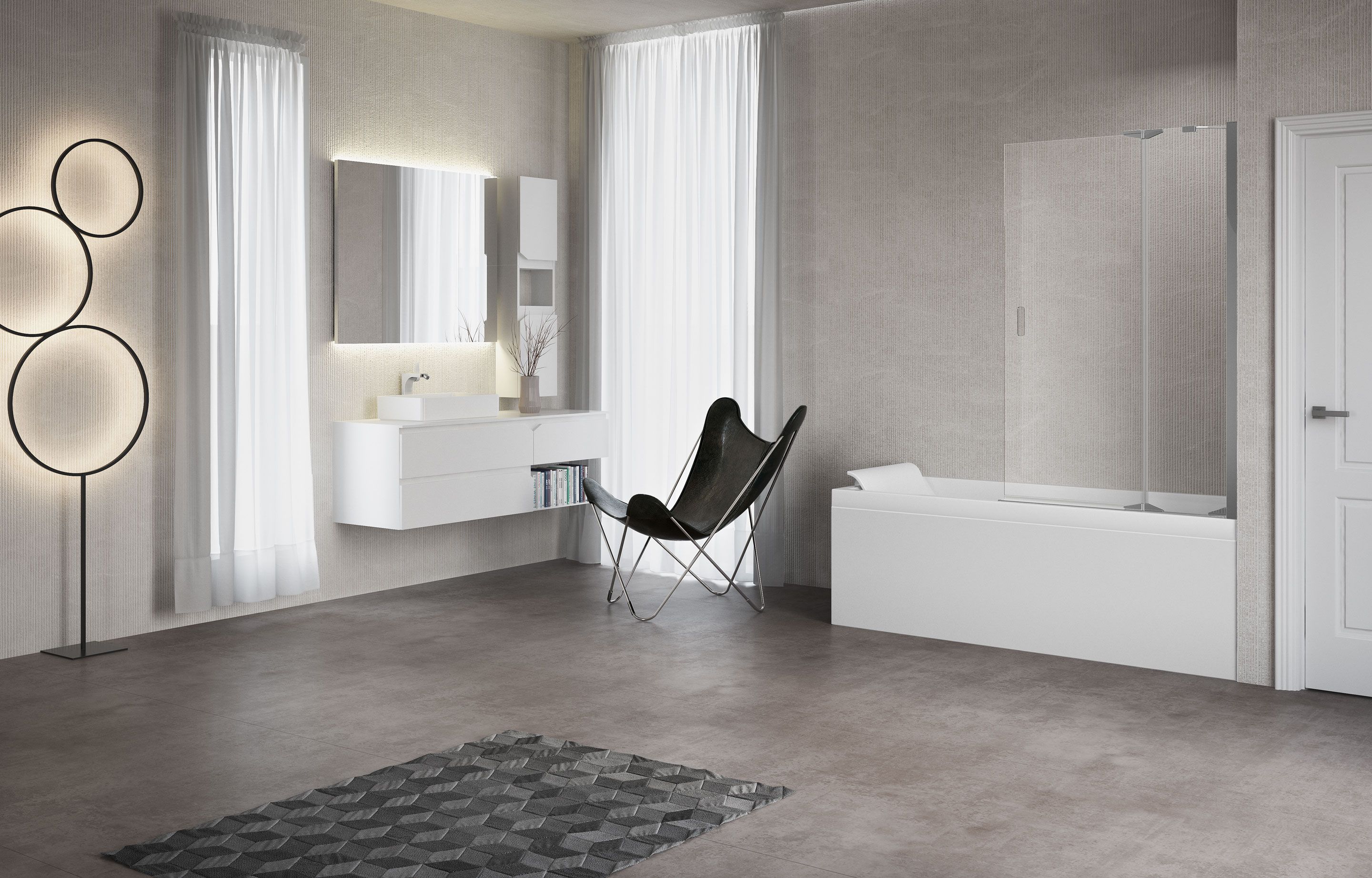 Pare-baignoires - Kuadra 3V