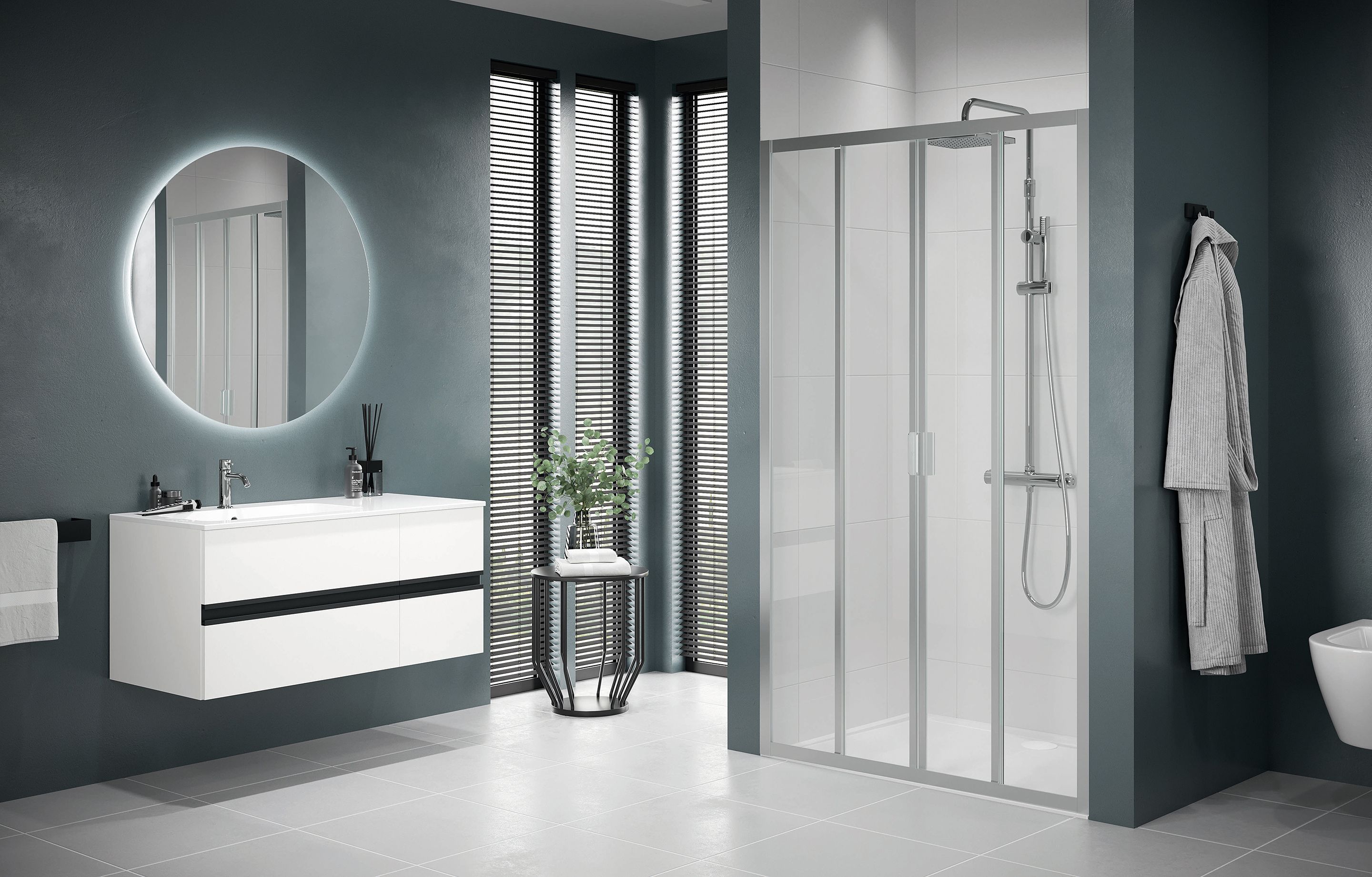 Parois de douche - Lunes 2.0 2A+F