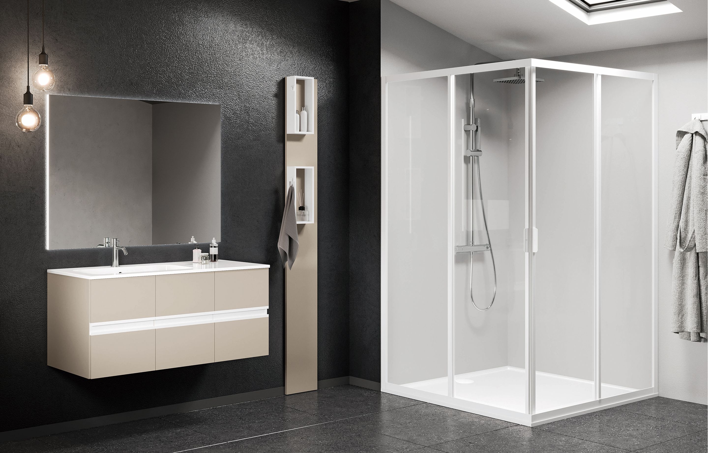 Parois de douche - Lunes 2.0 A