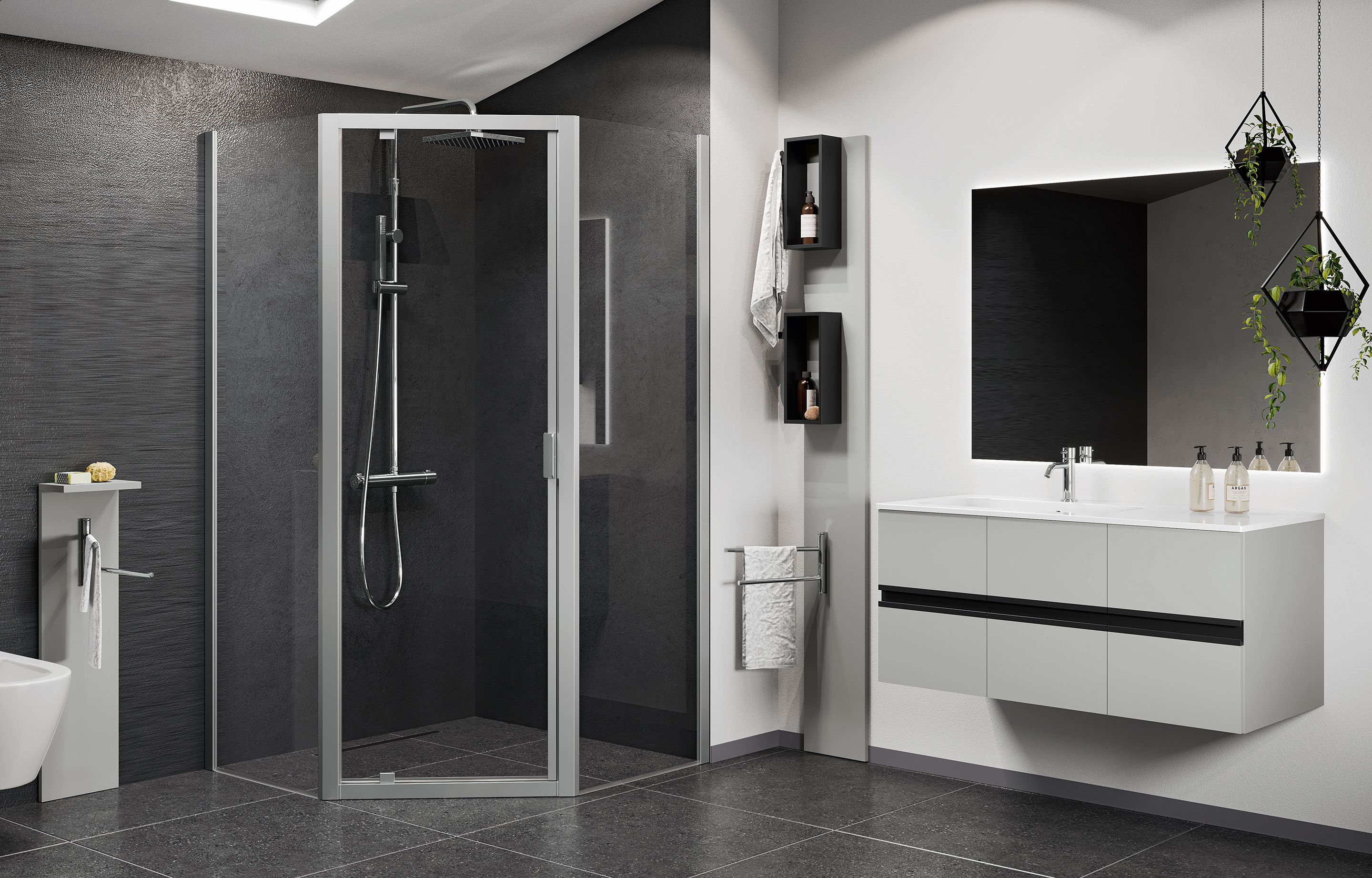 Parois de douche - Lunes 2.0 Pentagono G