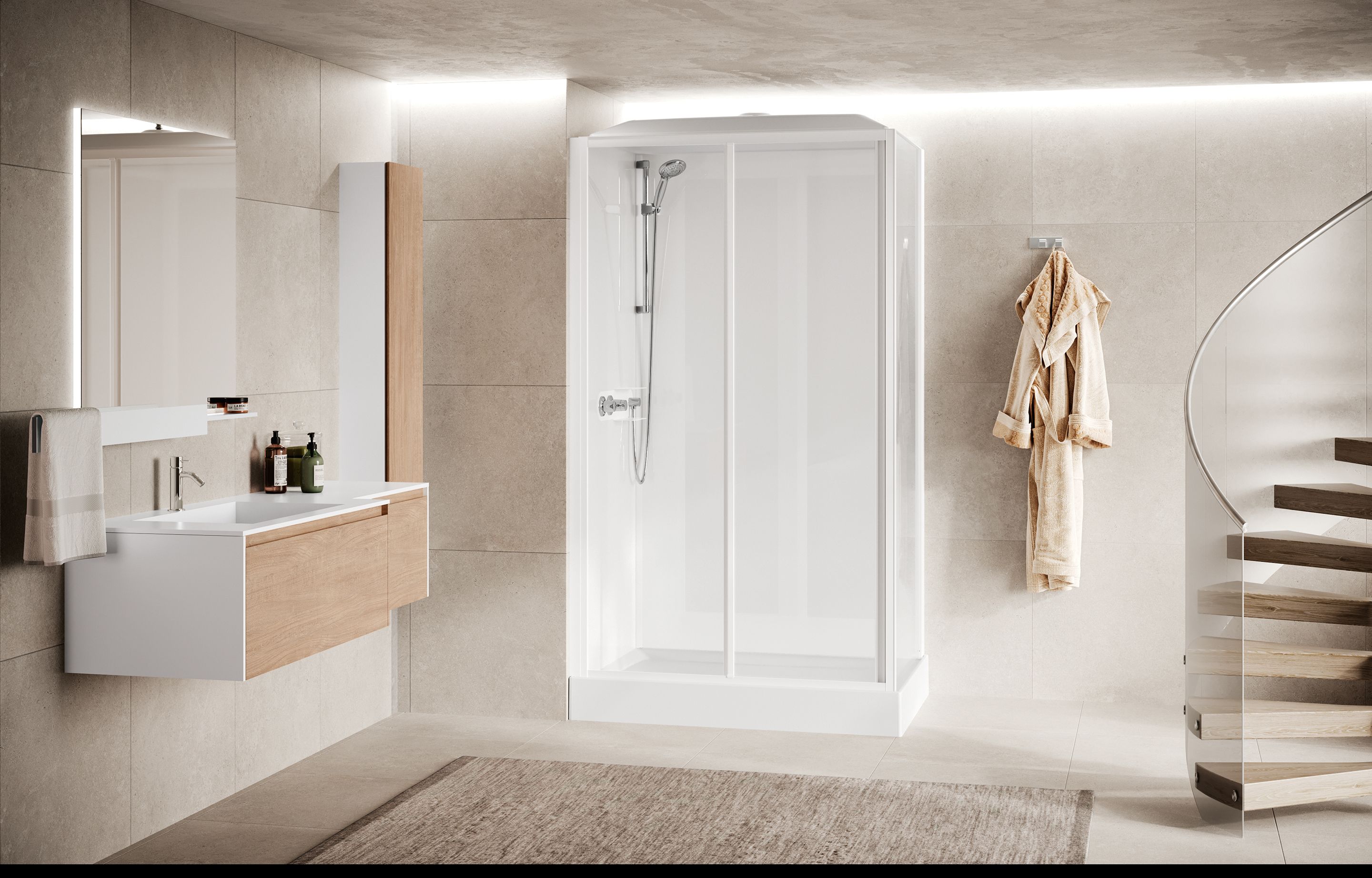 Cabines de douche - Media Glass 2P