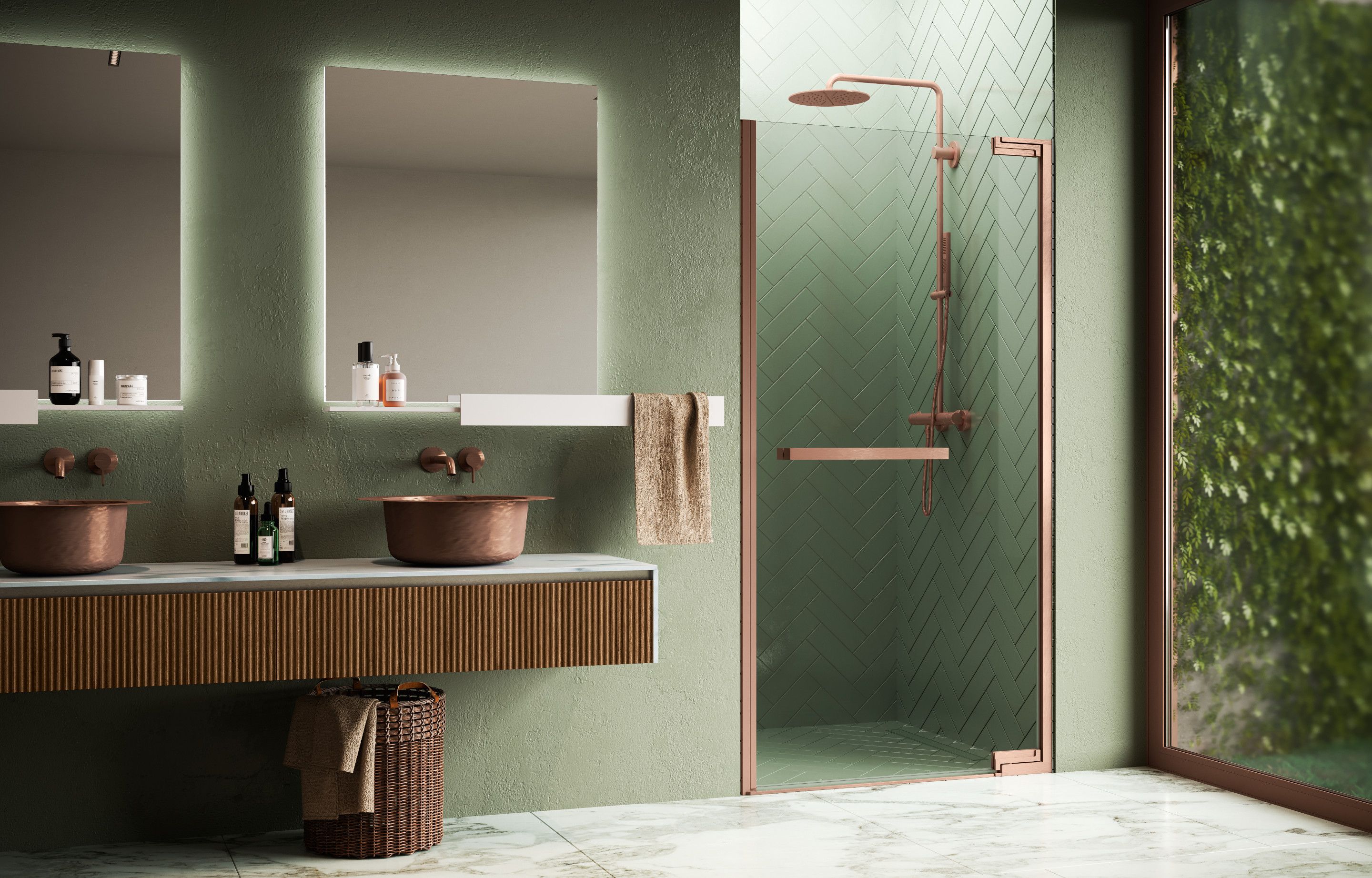 Parois de douche - N180 1B