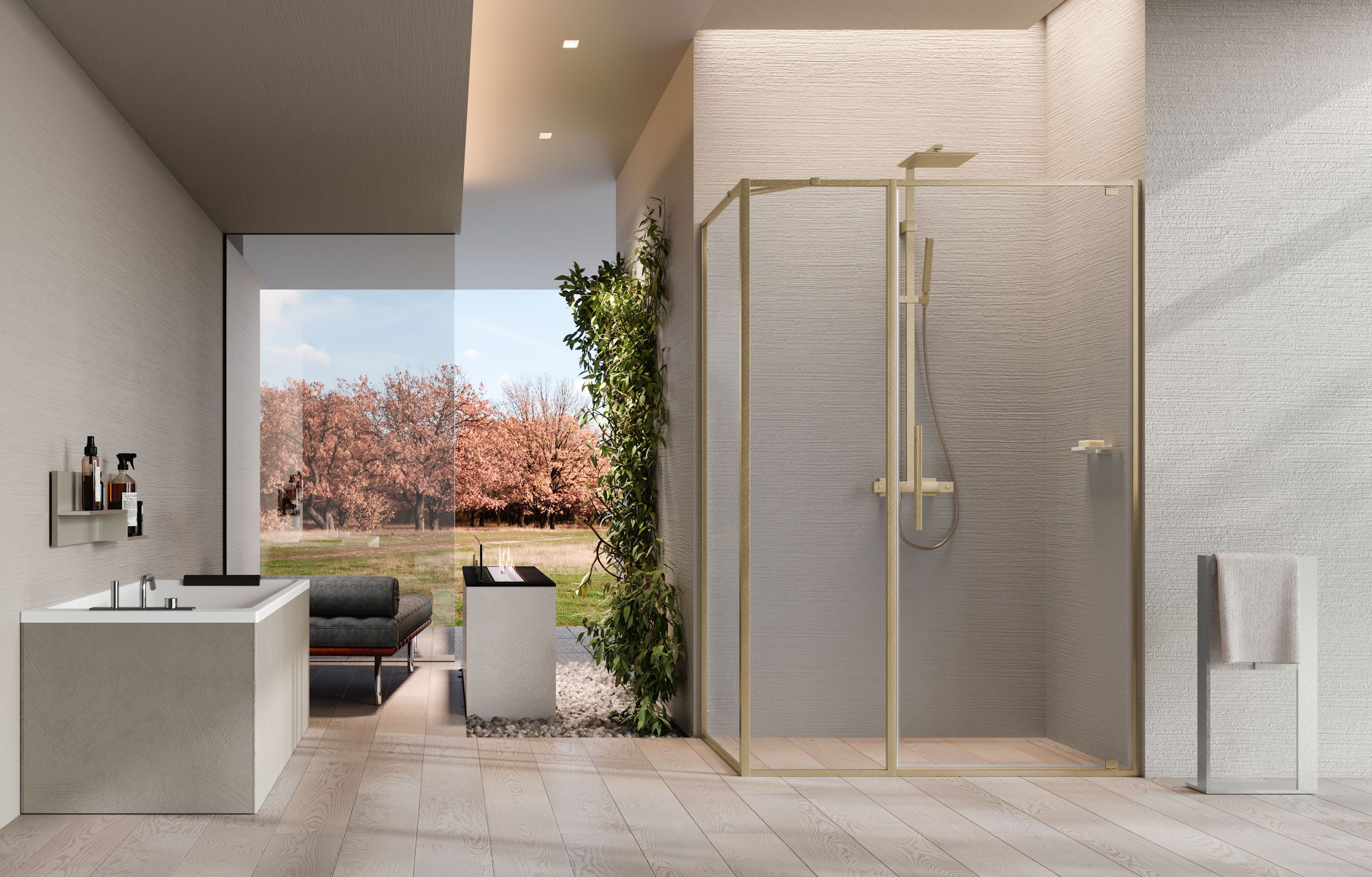 Parois de douche - RIGA G+F IN LINEA