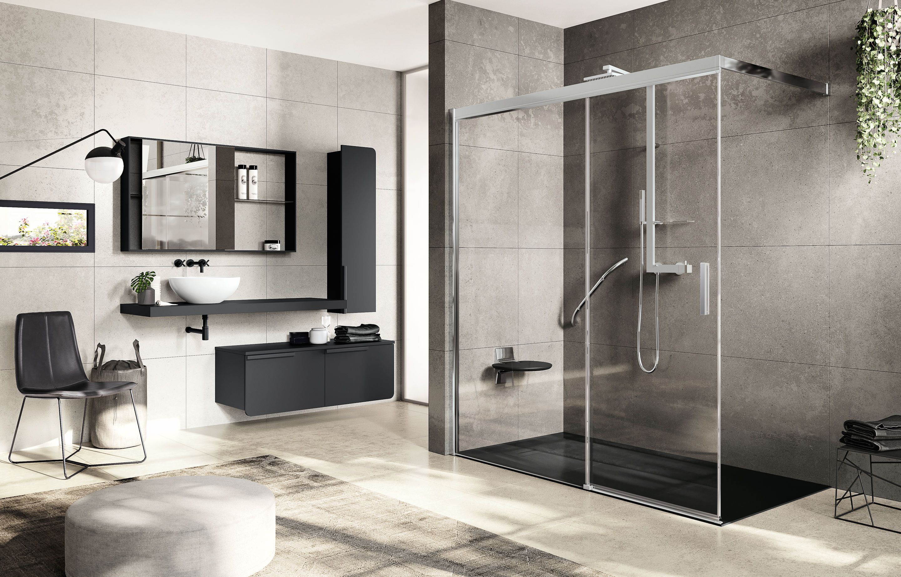 Espaces douche - Rose PHB