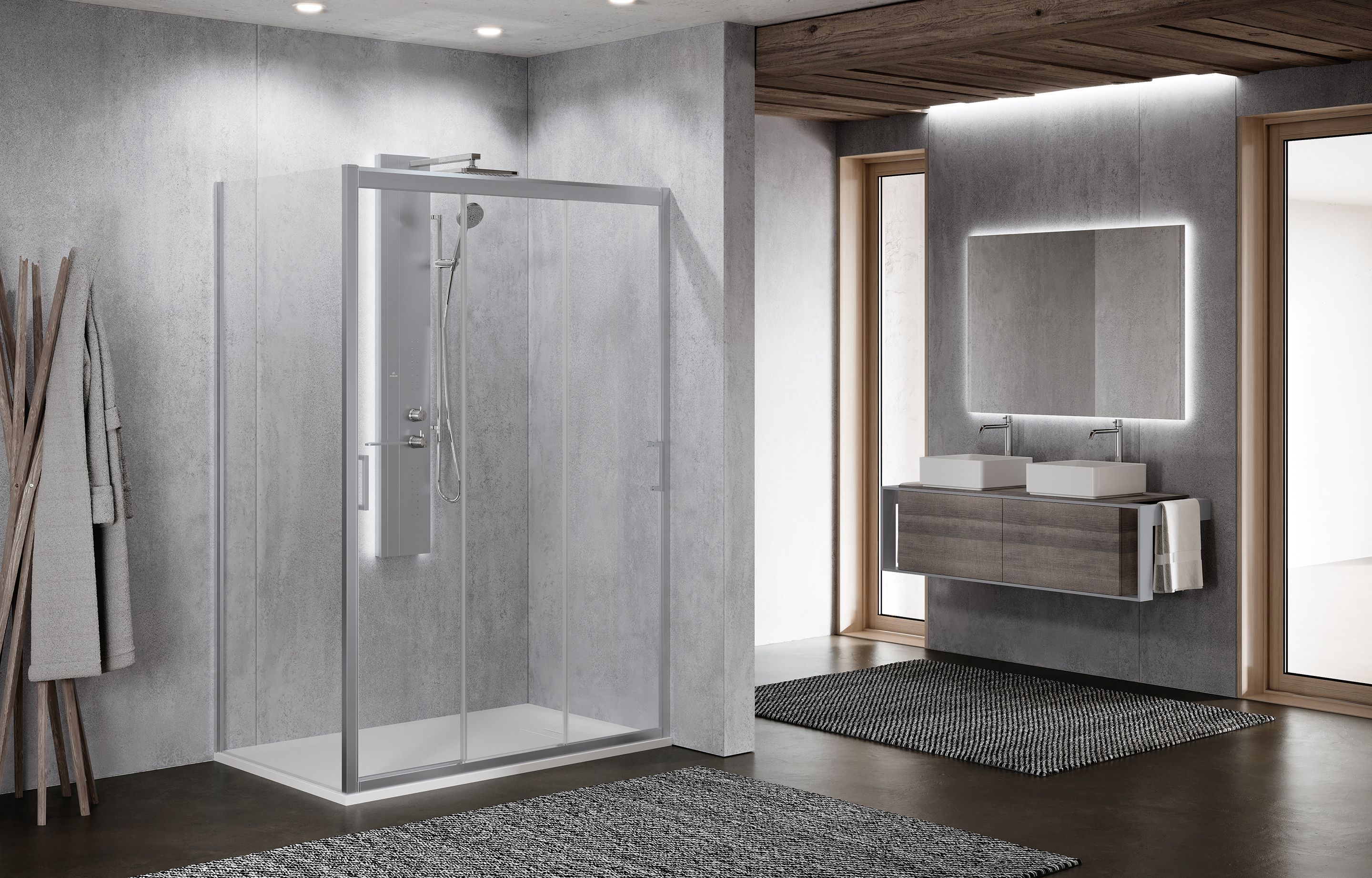 Parois de douche - Zephyros 2.0 3P